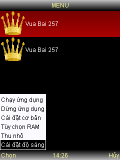 Vua bài 257 mod x2